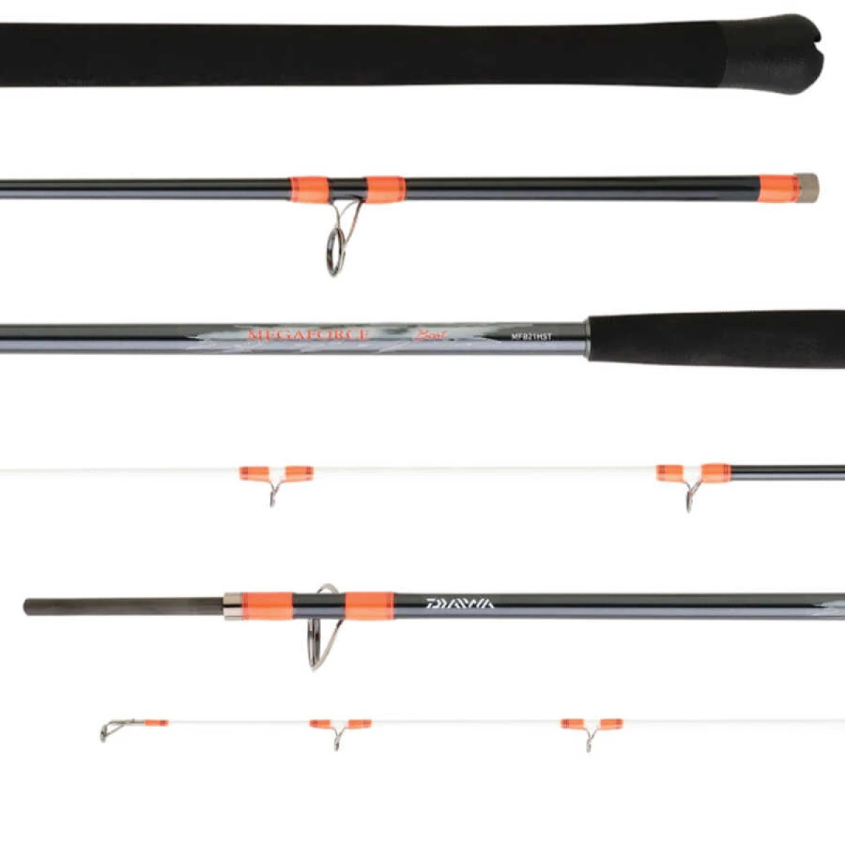 Daiwa New Megaforce 1.80m 50-150gr 2P Bot Kamışı