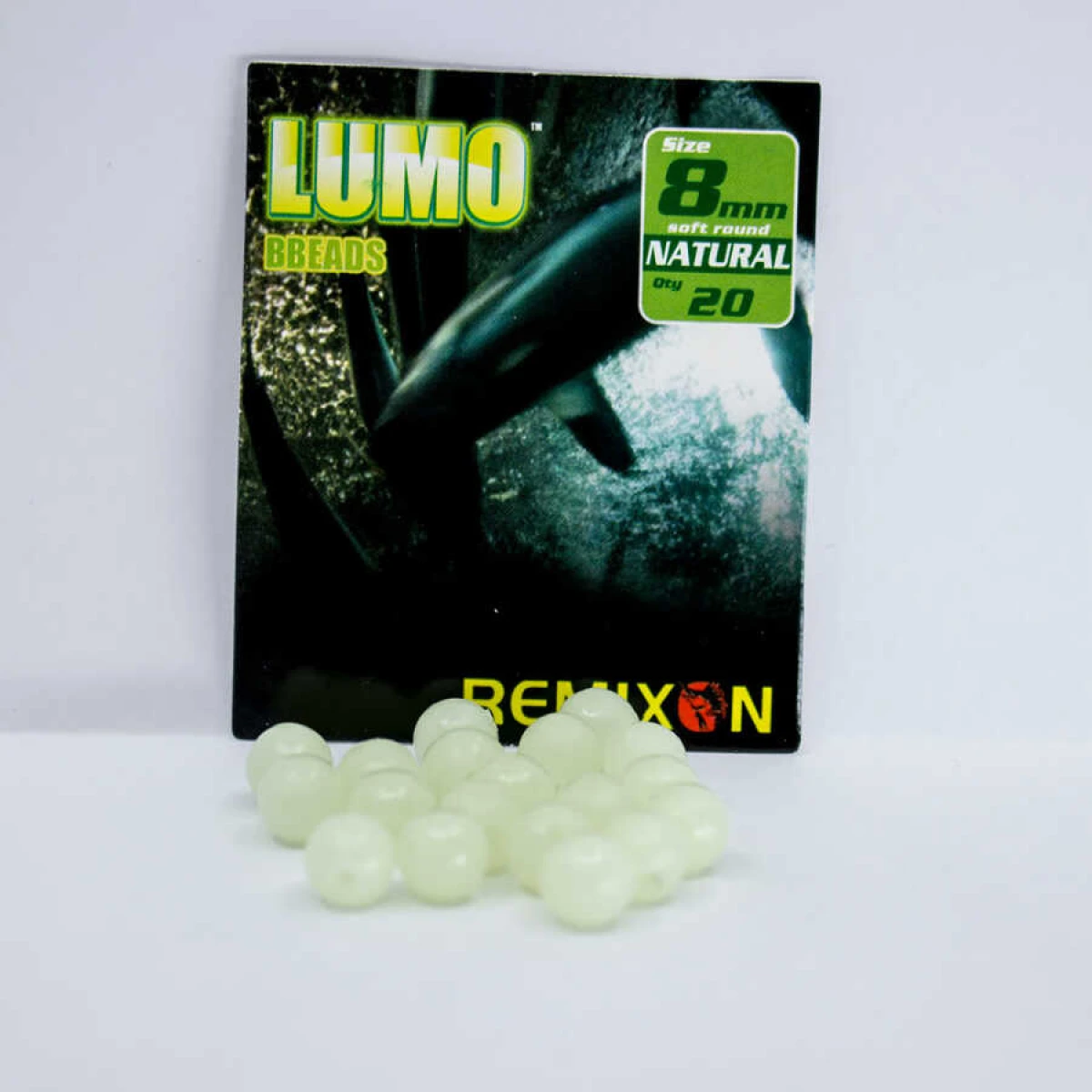 Remixon 8mm Yuvarlak Soft Boncuk (20Adet) - NATUREL
