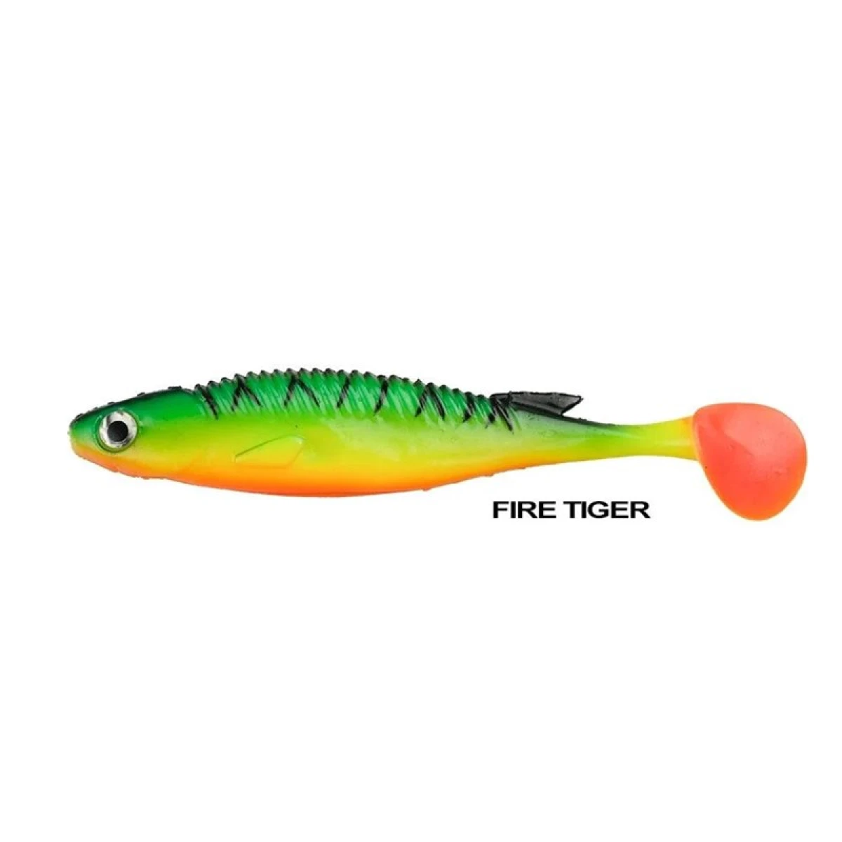 SPINSTAR Big Pike 13cm 24gr Silikon Yem (3 Adet) - FIRE TIGER