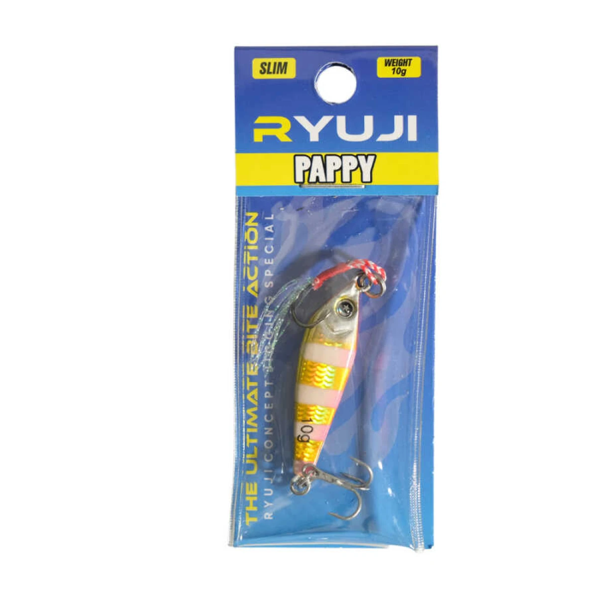 Ryuji Pappy Jig 10gr - ZEBRA GLOW