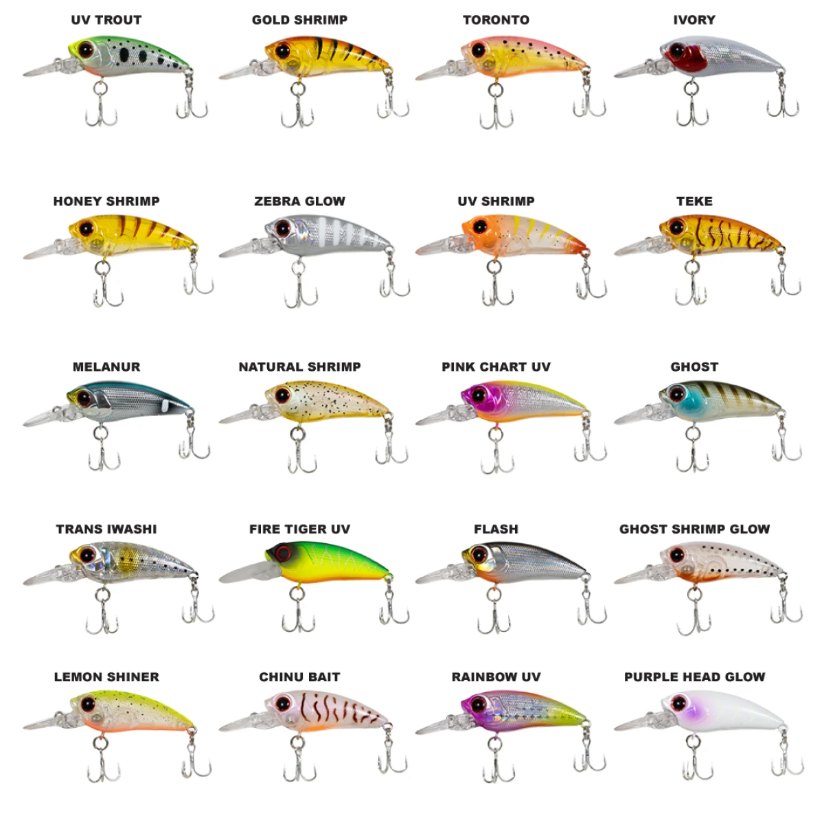 RYUJI DEEP KILLER SUSPENDING 4CM 3,4GR - NATURAL SHRIMP