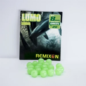 Remixon 8mm Yuvarlak Soft Boncuk (20Adet) - YEŞİL