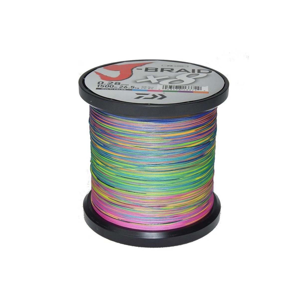 Daiwa JBraid 8B Multicolor 1500m İp Misina - 0,24