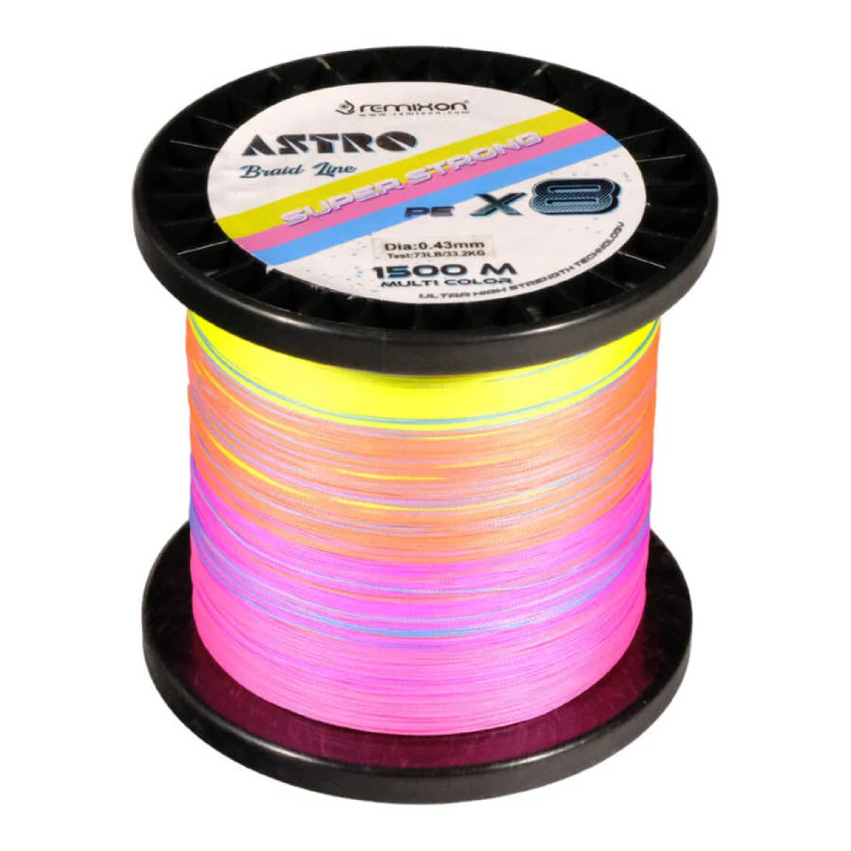 Remixon Astro 8X 0.35mm 1500m M.Color İp Misina - 0,25MM
