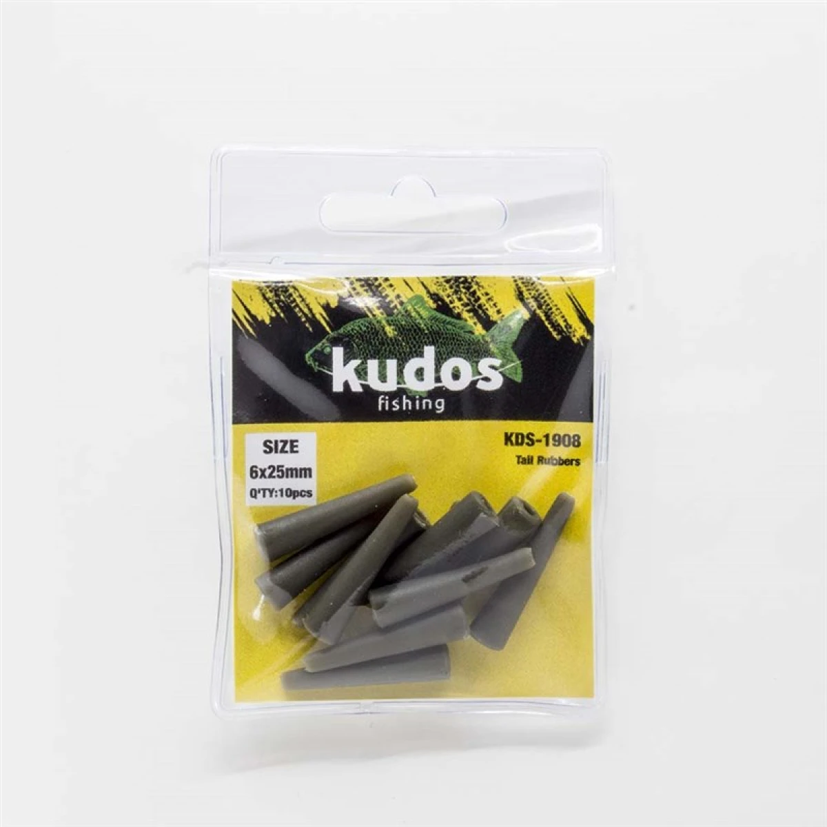 Kudos KDS-1908 Tail Rubbers (10AD) - 6*20mm