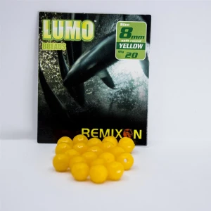 Remixon 8mm Yuvarlak Soft Boncuk (20Adet) - SARI