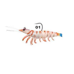 Ryuji Real Shrimp 7.6cm 12gr Silikon Yem - 01
