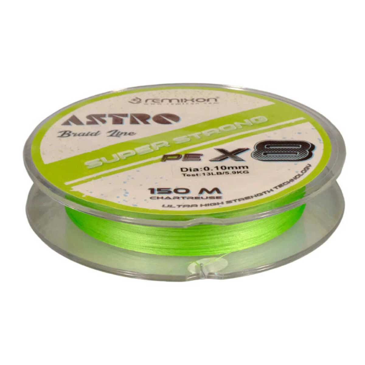 Remixon Astro 8X 150m Chartreuse İp Misina - 0.10mm