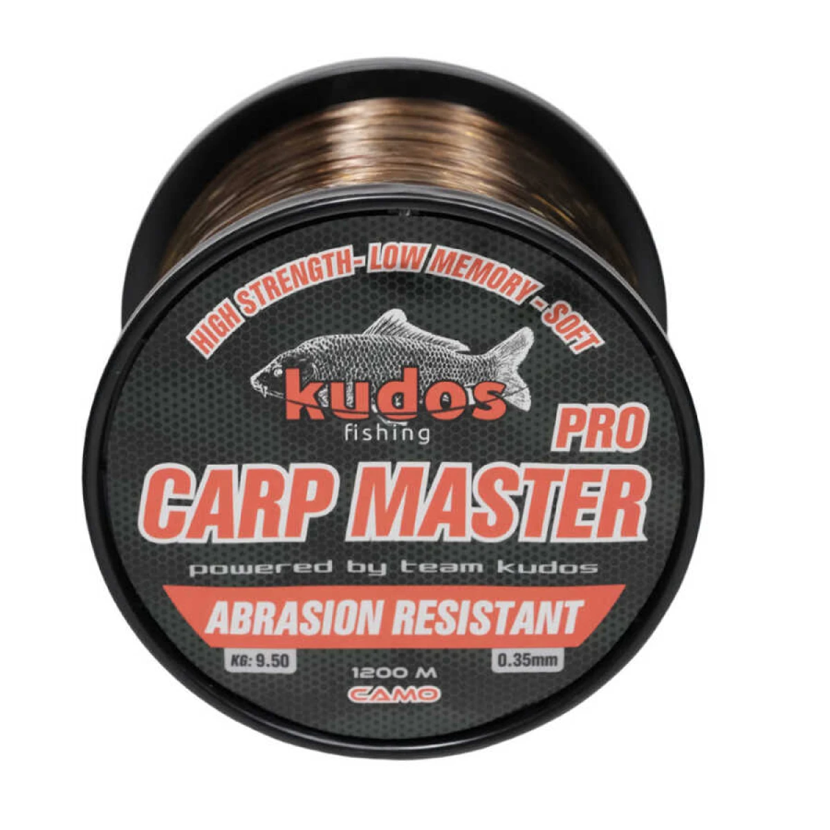 Kudos Carp Master 1200m 0.35 Kamuflaj Misina - 0,40mm