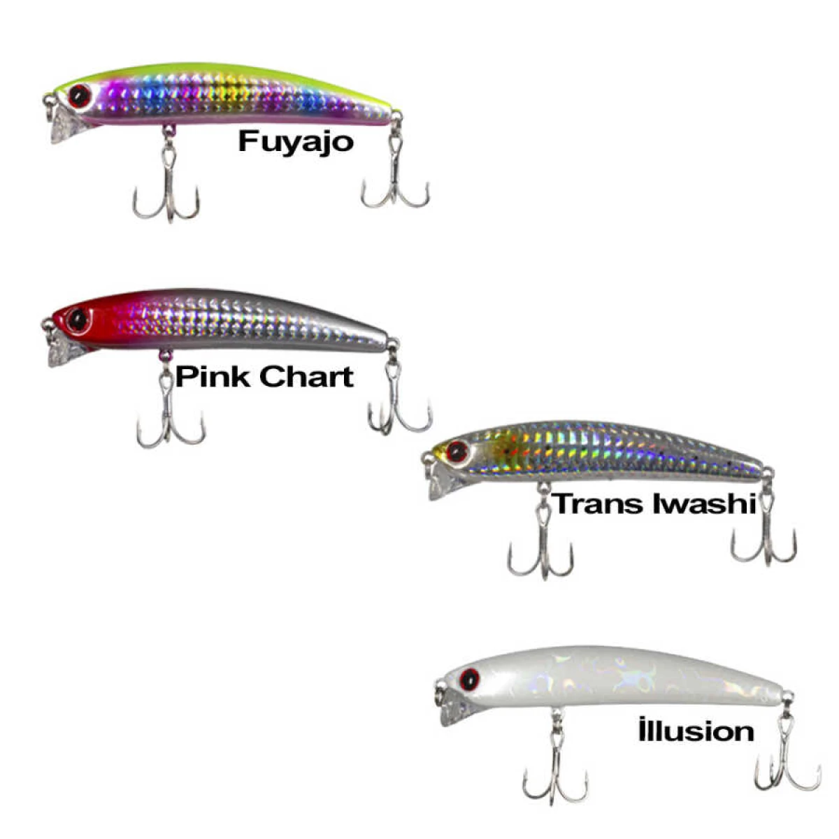 Ryuji Komodo 9cm 13gr Maket Yem - NIGHT CHART