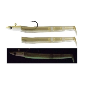 Ryuji Max Fish 110mm 12,5gr 2+1 Silikon Yem 1 - KHAKI GLOW