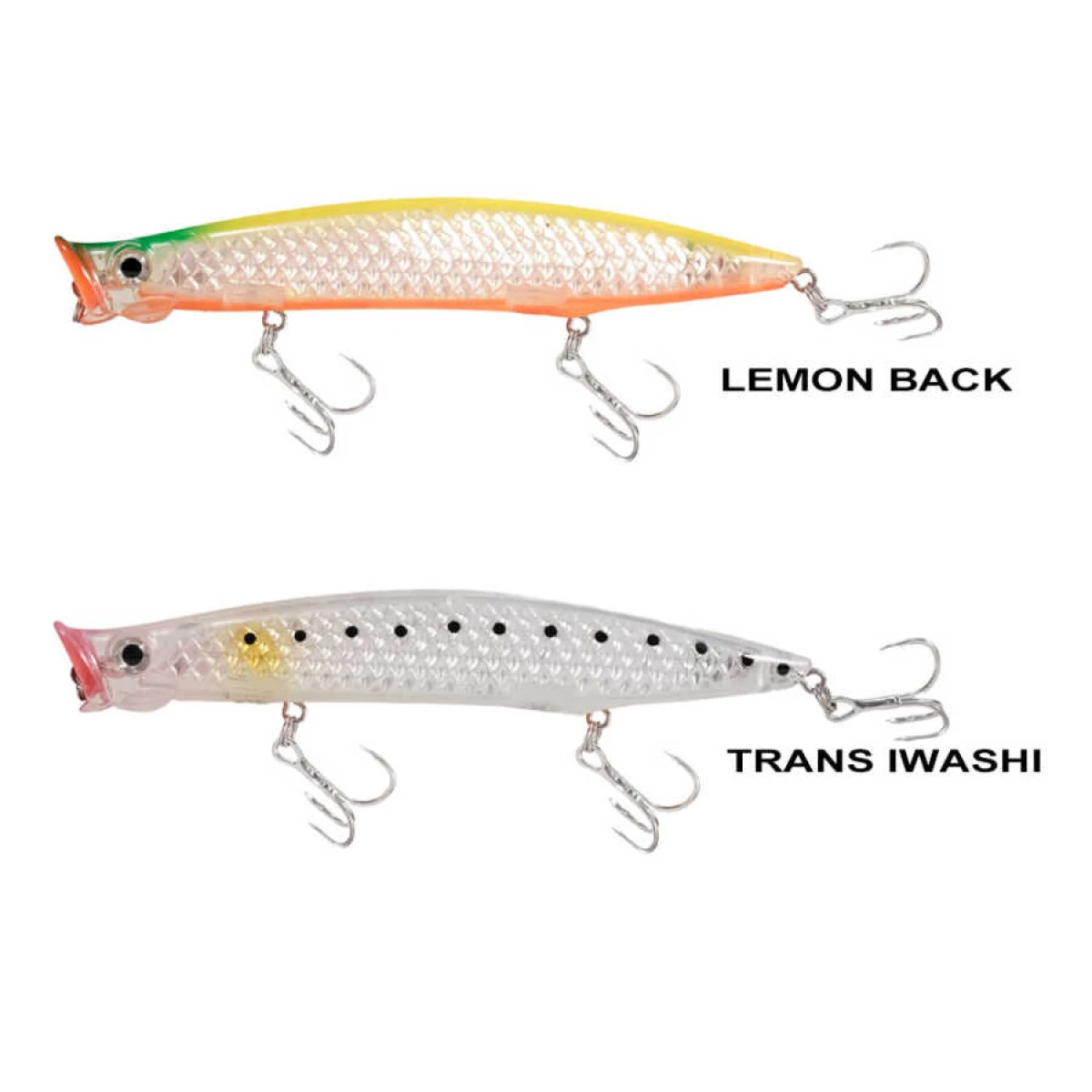Ryuji Pop Eye Top Water 12cm 20gr Maket Yem - GREEN TIGER