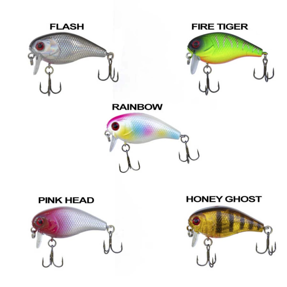 Ryuji Chubby Floating 3.8cm 4.2gr Maket Yem - RAINBOW