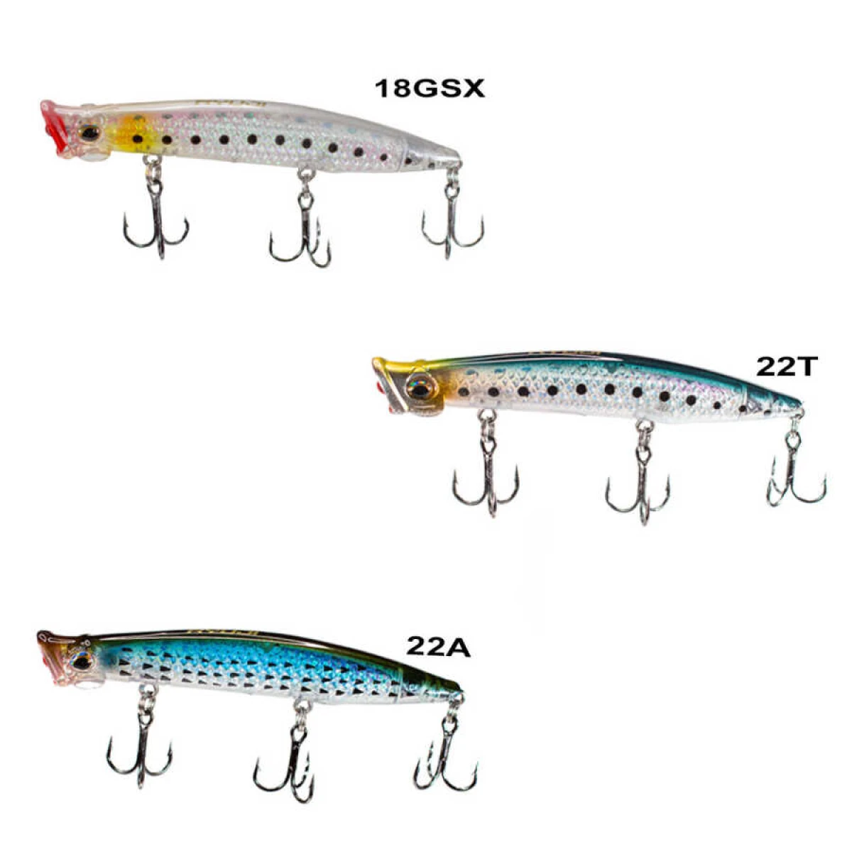 Ryuji Pop Eye Top Water 9cm 7.5gr Maket Yem - 3D02T