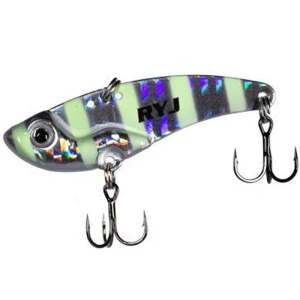 Ryuji Mirror Vib 9gr / 4.5cm Jig Yem - TIGER GLOW