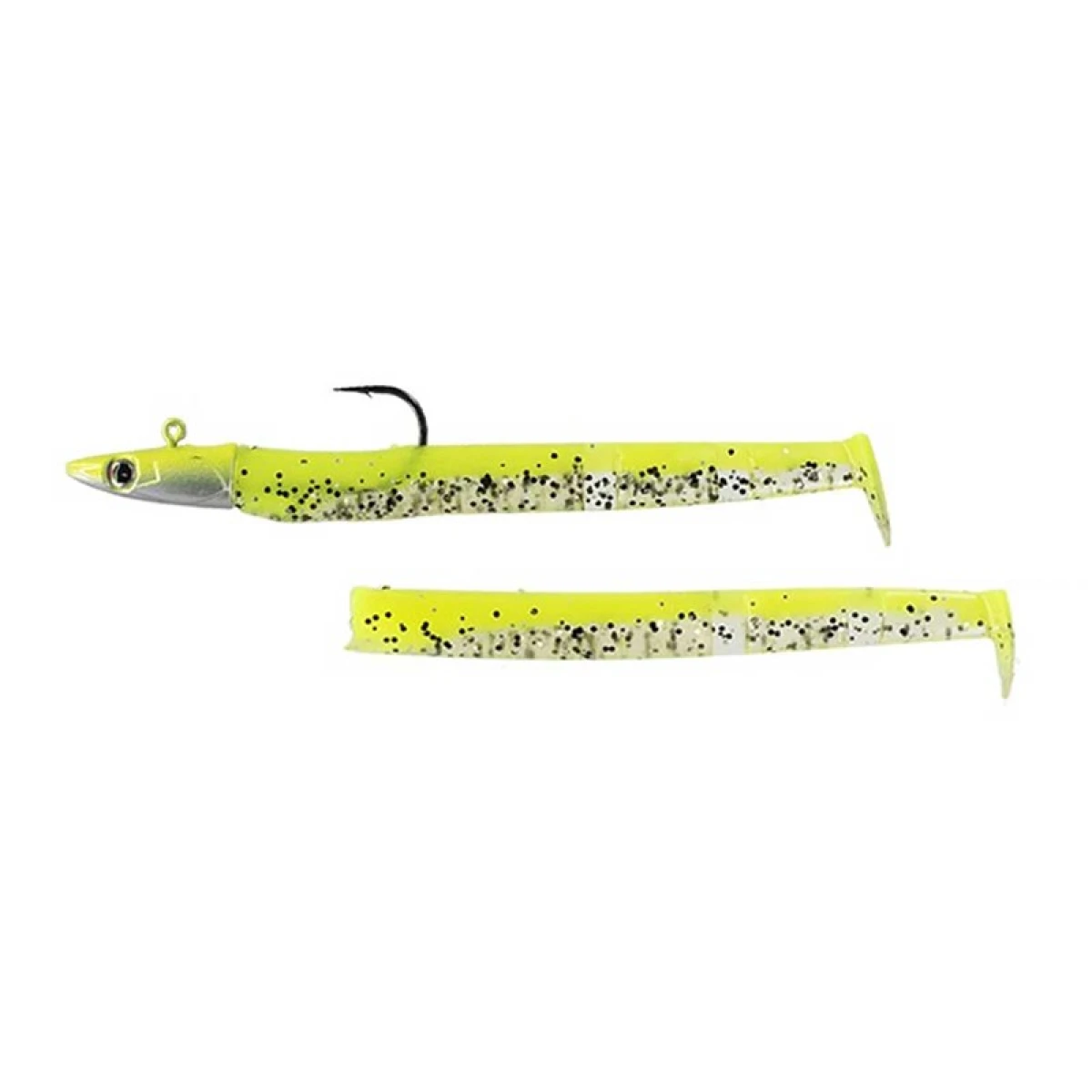 Ryuji Max Fish 110mm 12,5gr 2+1 Silikon Yem 1 - LEMON BACK