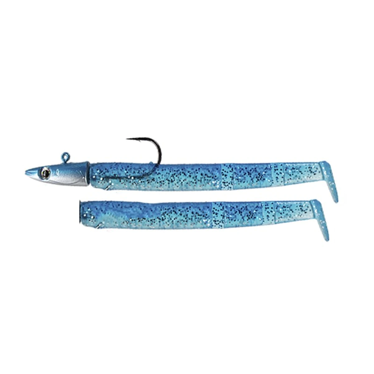 Ryuji Max Fish 110mm 12,5gr 2+1 Silikon Yem 1 - BLUE GLIT
