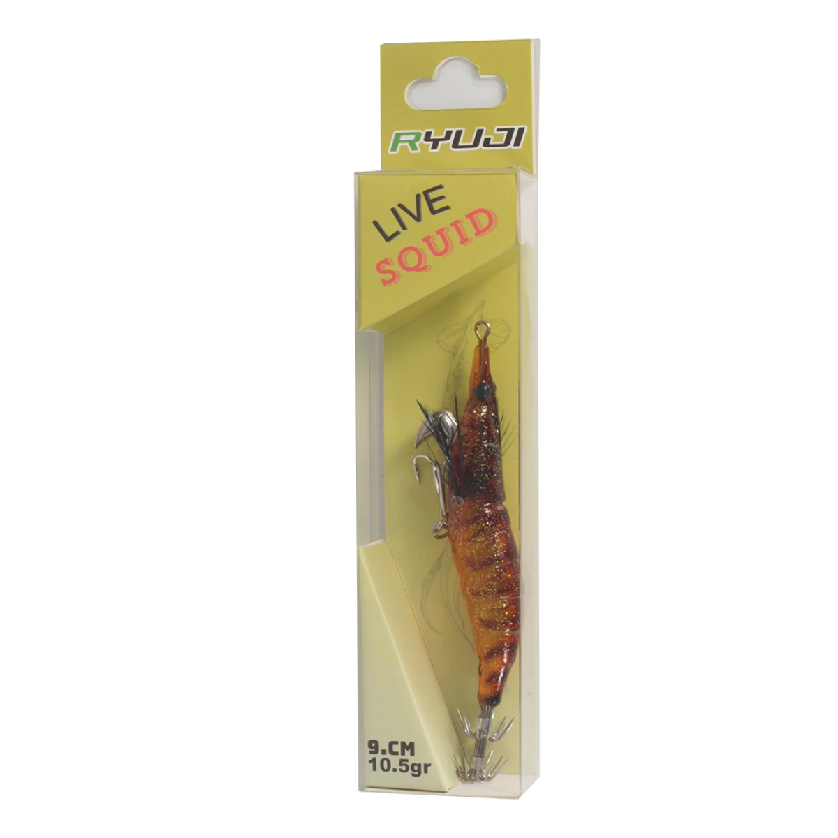 RYUJI LIVE SQUID 9CM 10,5GR - RED WHITE GLOW