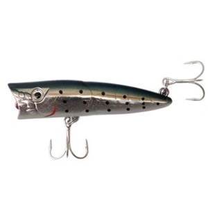 Ryuji Sea Popper 7cm 8.5gr Top Water Maket Yem - SMOKEY JOE