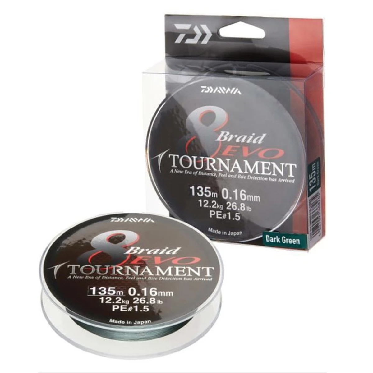 Daiwa Tournament 8B Evo DG 135m İp Misina - 0,08