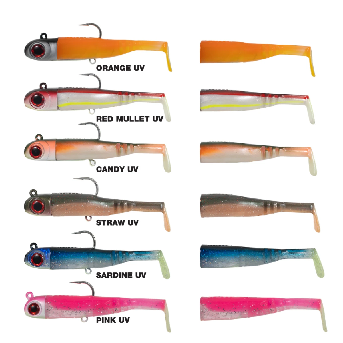 SEABOR LILY SHAD 60GR 2+1 SİLİKON YEM - PINK UV