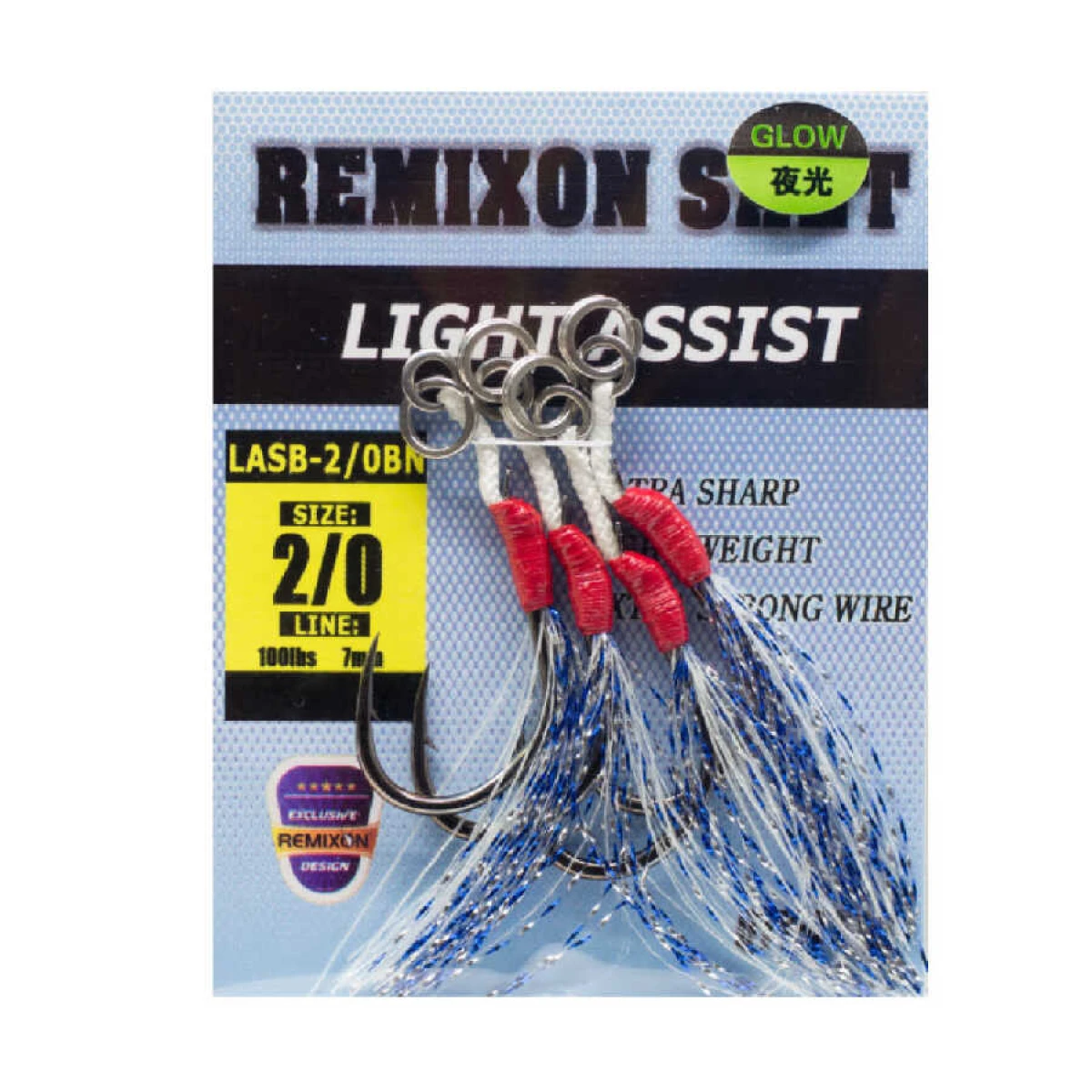 Remixon Black Assist İğne (4 Adet) - 1/0