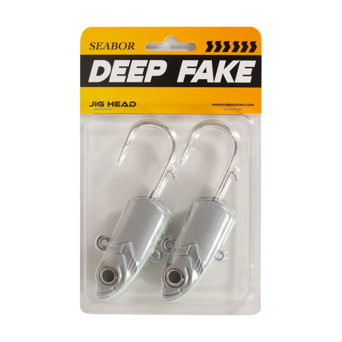 SEABOR DEEP FAKE JIG HEAD - WHITE GLOW 150GR