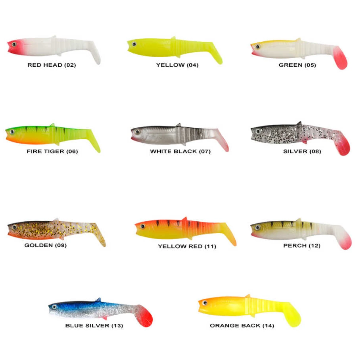 Remixon Buster Shad 8cm Silikon Yem (25 Adet) - WHITE BLACK
