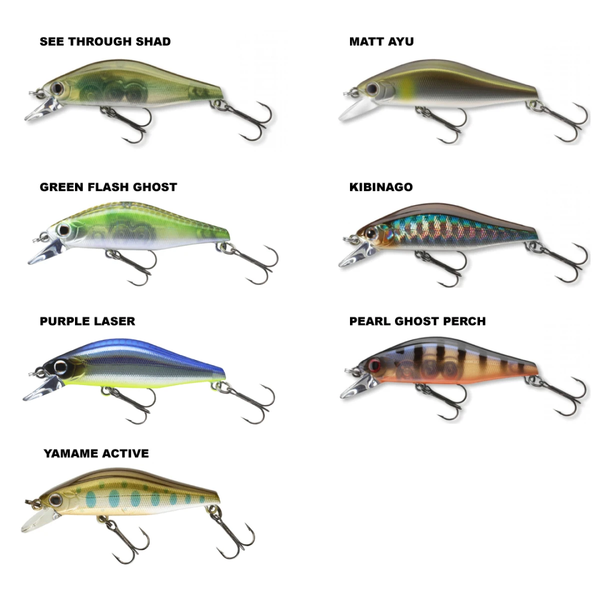 DAIWA TOURNAMENT WISE MINNOW FLOATING 7CM, 7.5GR - KIBINAGO