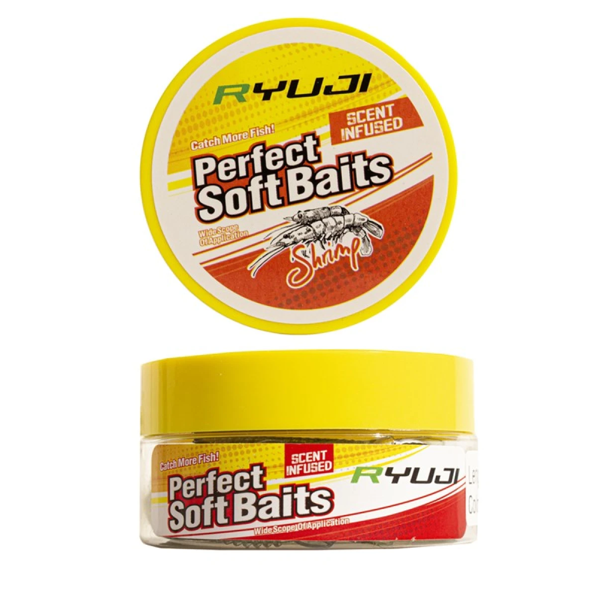 Ryuji Perfect Bait BT Karides Kokulu Silikon (10 Adet) - F