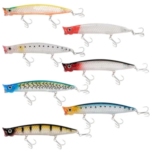 Ryuji Pop Eye Top Water 12cm 20gr Maket Yem - GREEN TIGER