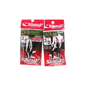 Shout Twin Assist Serisi Olta İğnesi - 2/0