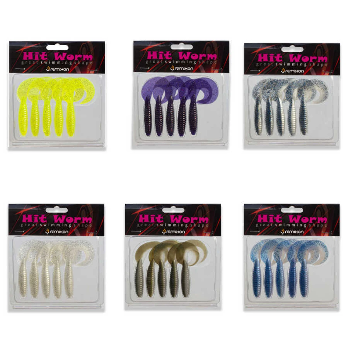 Remixon Hit Worm 8,5cm (5 Adet) - K103