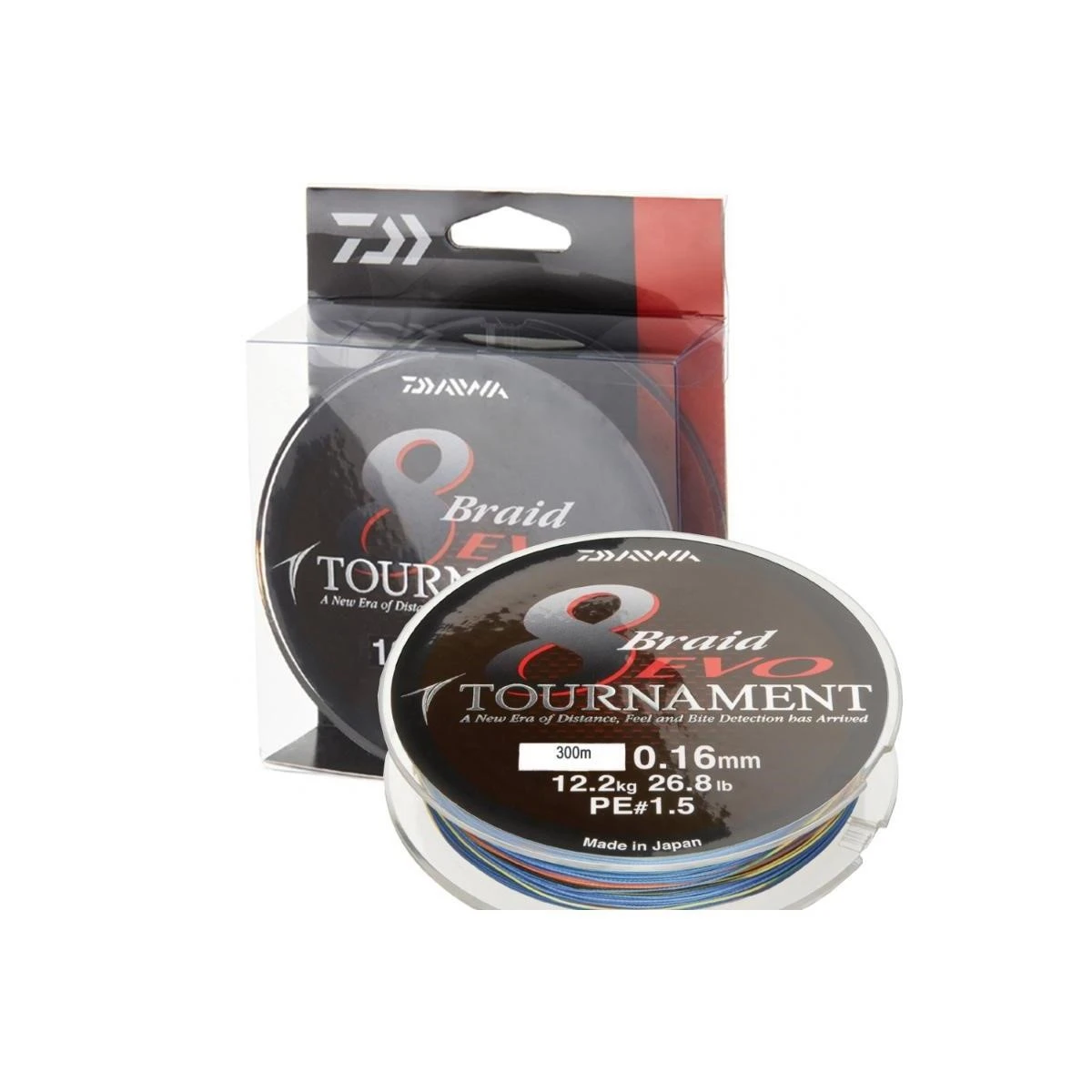 Daiwa Tournament 8B Evo MC 300m İp Misina - 0,45