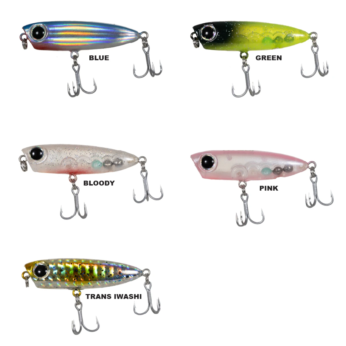 RYUJI BABY WALK TRANS IWASHI 4.5CM 3.5GR - TRANS IWASHI