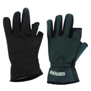 Remixon Neopren Kesik Parmak Eldiven - L