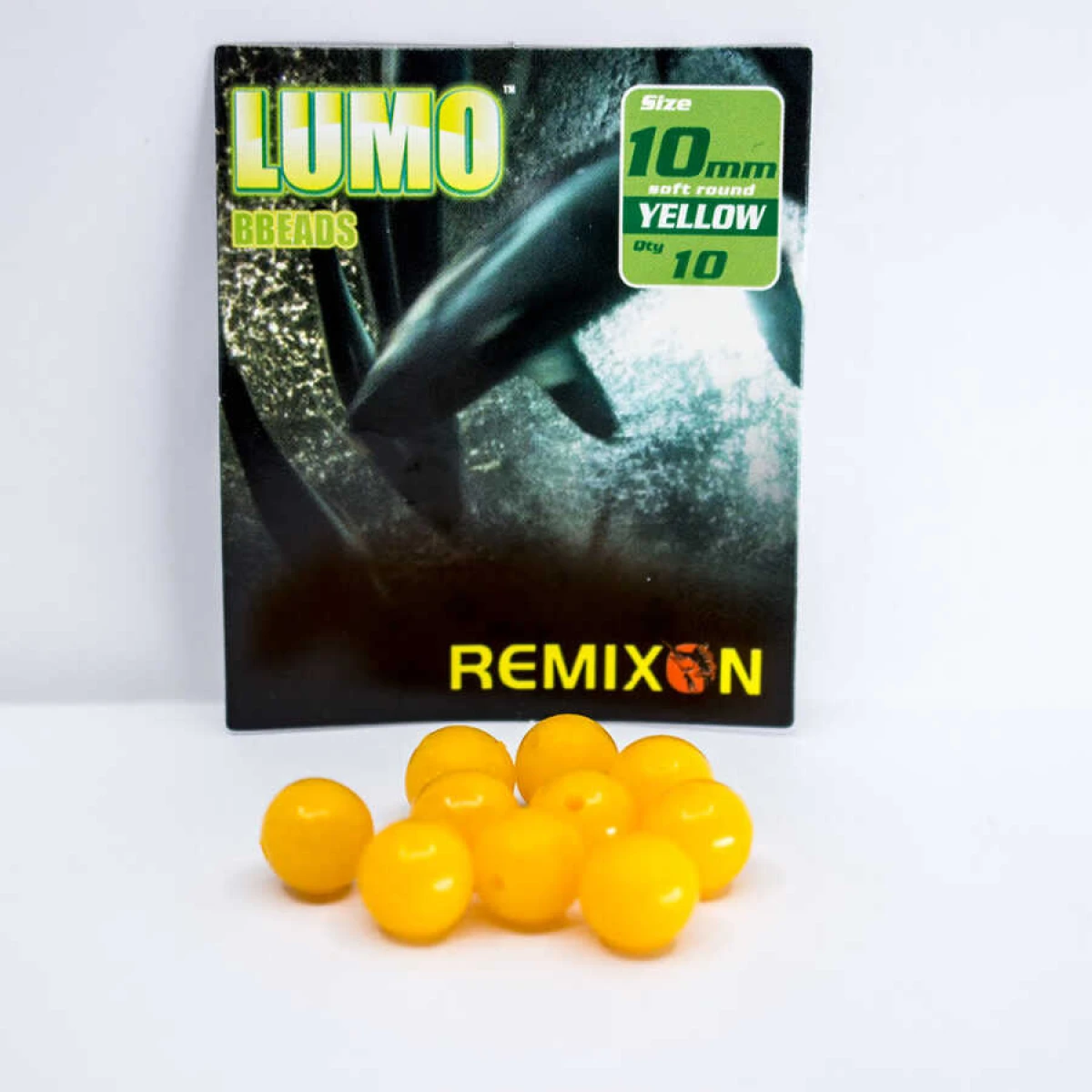 Remixon 10mm Yuvarlak Soft Boncuk(10Adet) - NATUREL