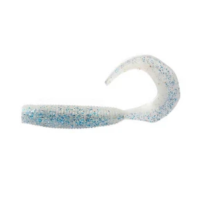 Daiwa Bait Junkie 10cm Grub (5 Adet) - WHITEWASH GLOW