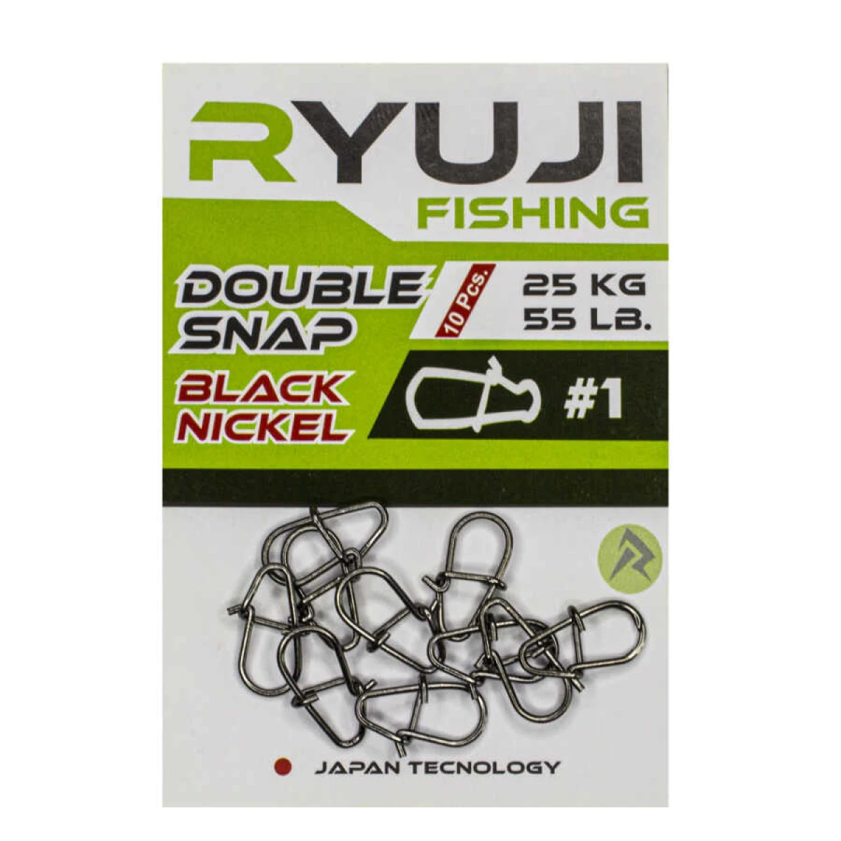 Ryuji Double Snap Klips (10 Adet) - NO:2