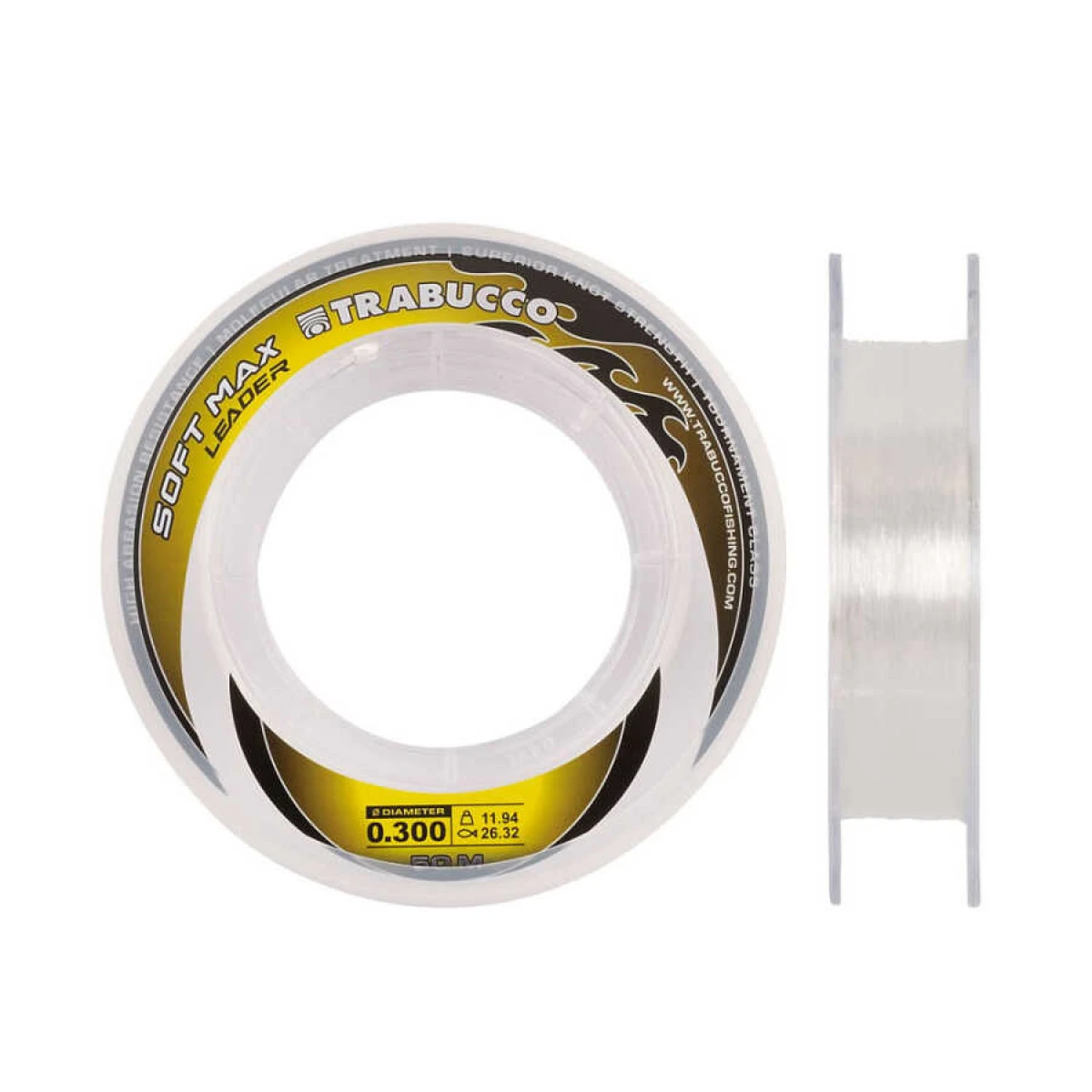 Trabucco XPS Softmax Invisileader 50m Leader Misina - 0,60
