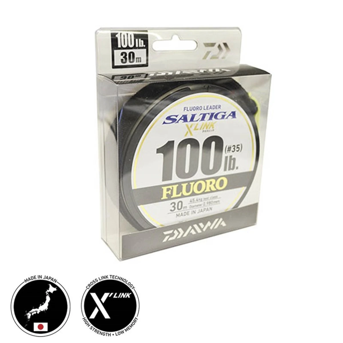Daiwa Saltiga X Link 30m FC Misina - 0.470MM