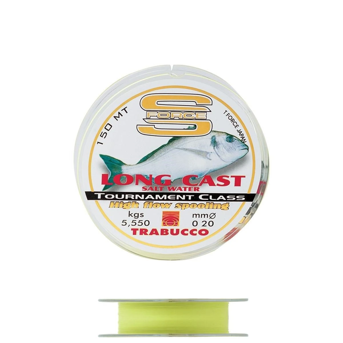 Trabucco S-Force Long Cast 150m Monoflament Misina - 0,35