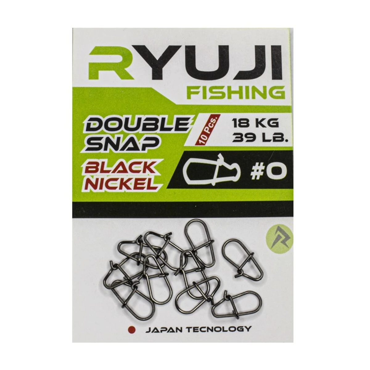 Ryuji Double Snap Klips (10 Adet) - NO:2