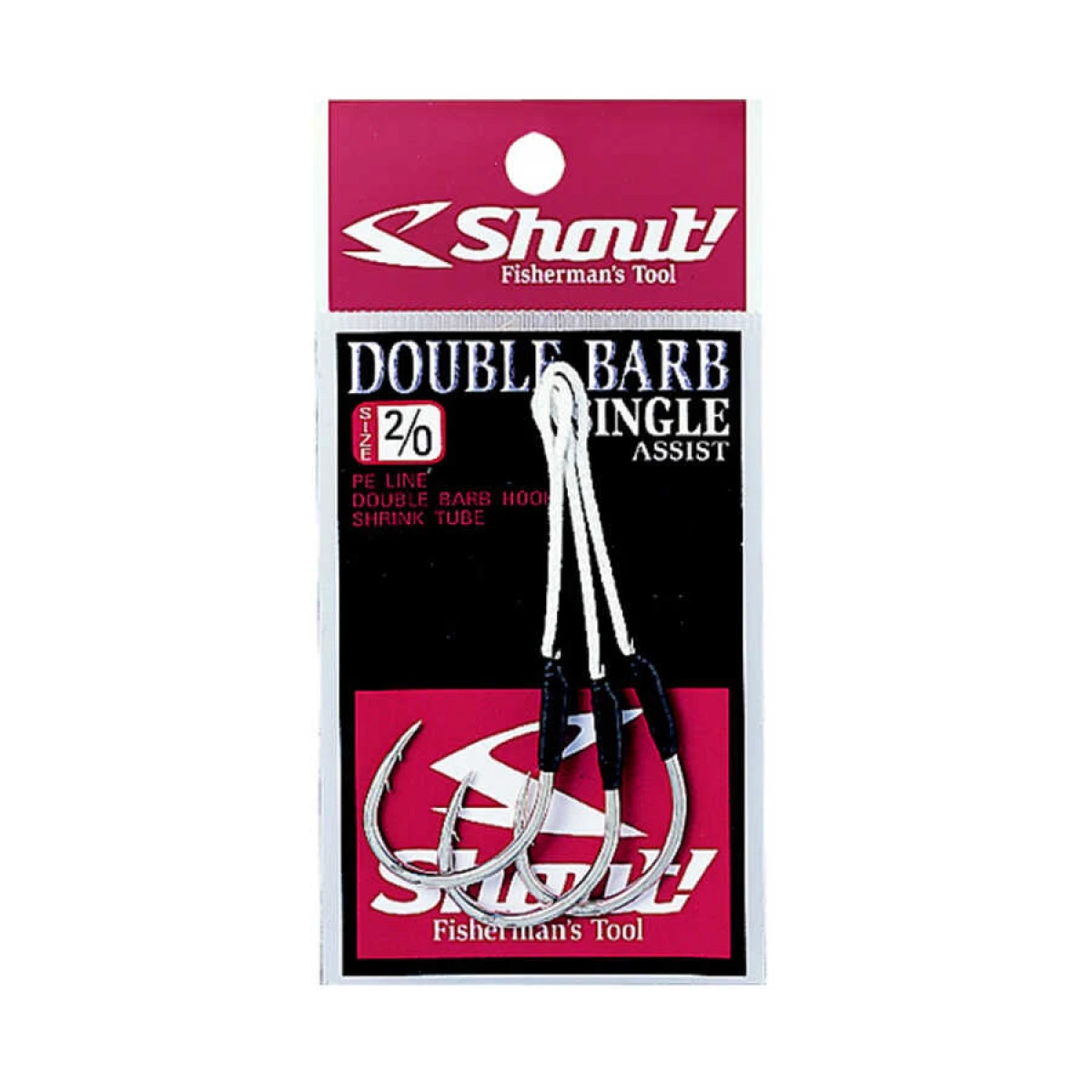 Shout Double Barb Assist İğne - 1/0