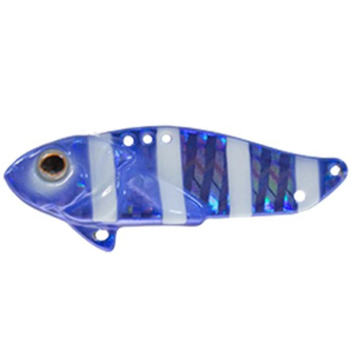 Strike Pro JG005D Cyber Vibe 55 Serisi Jig Yem Glow - PURPLE ZEBRA