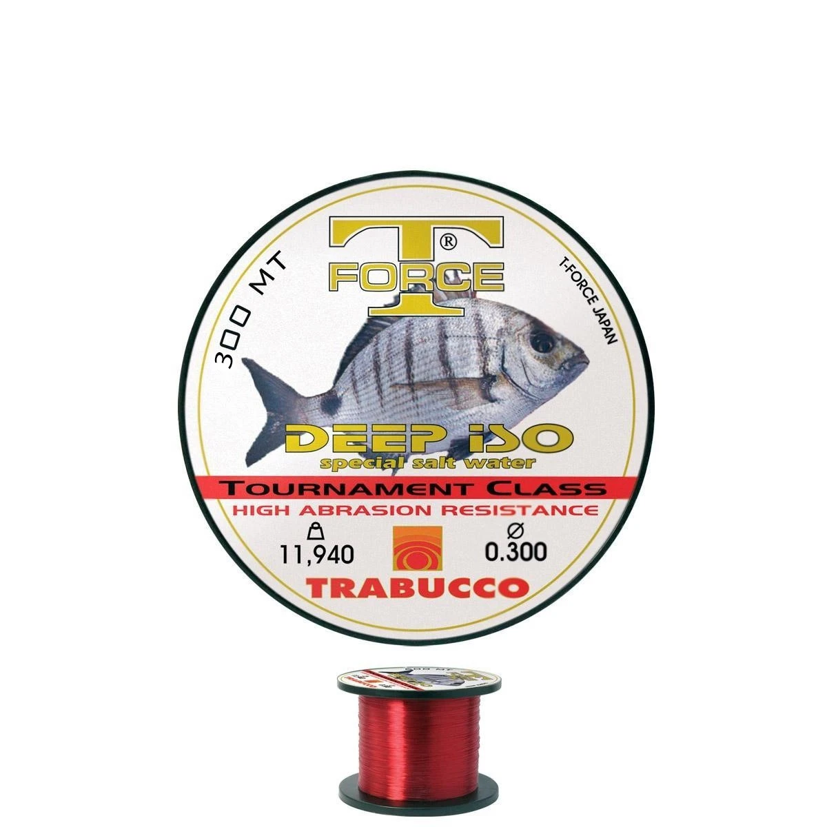 Trabucco T-Force Deep Iso Serisi 300m Monofilament Misina