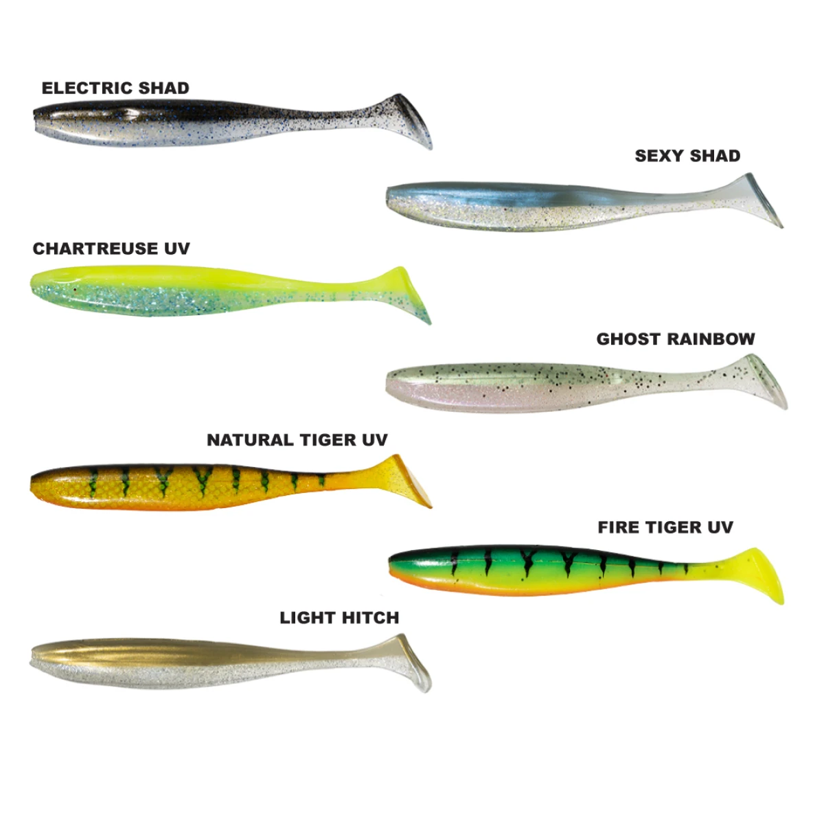 RYUJI EASY FISH 16.5CM, 24GR, (3AD) - CHARTREUSE UV