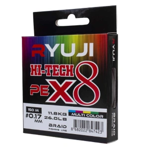 Ryuji Hi-Tech X8 150mt Multi Color İp Misina