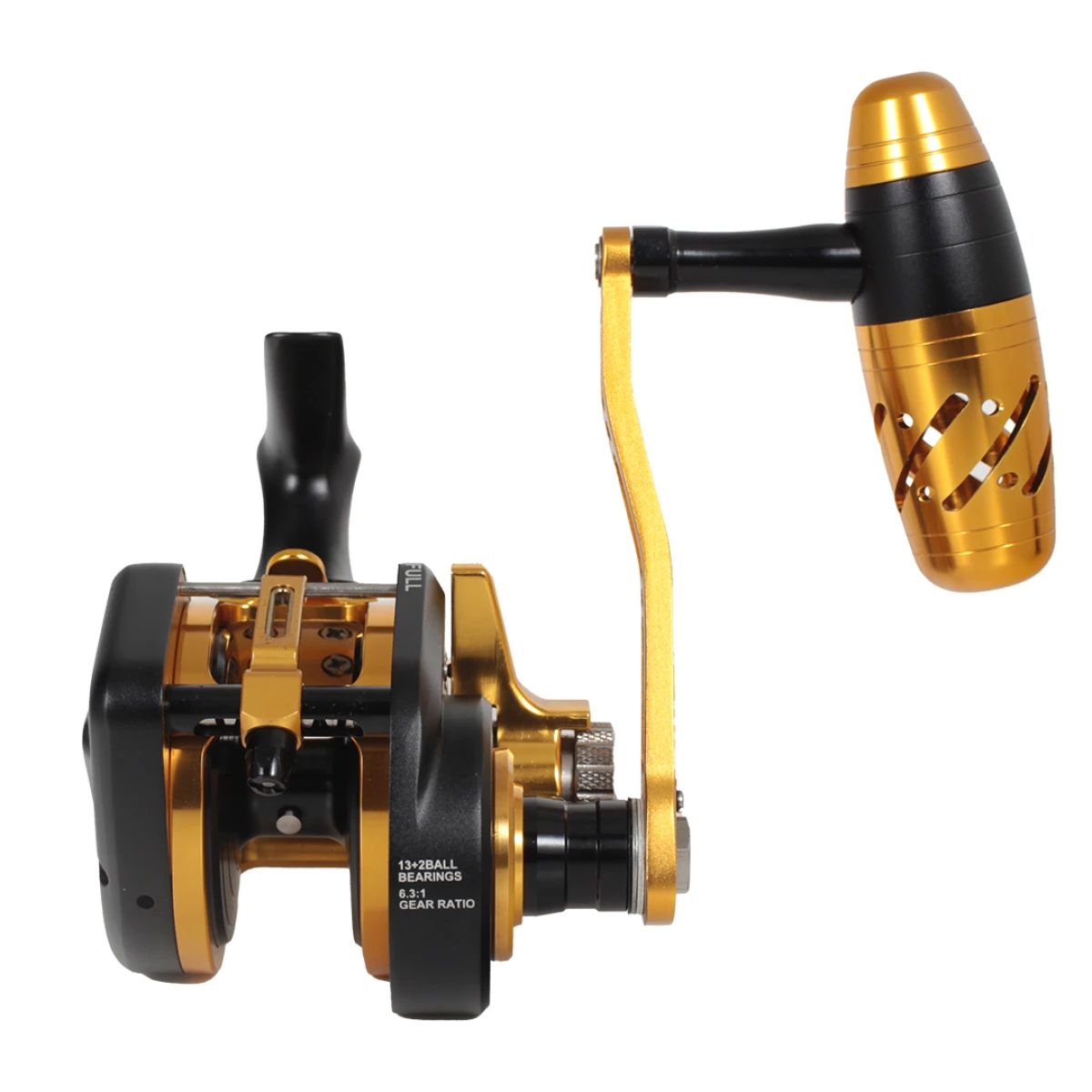 SEABOR Hercule 200X-L Black Gold Çıkrık Olta Makinesi (SOL EL)