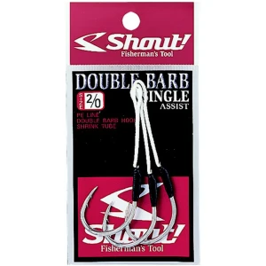 Shout Double Barb Assist İğne - 1/0